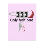 333 Half Bad Postcards
