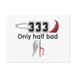333 Half Bad Postcards