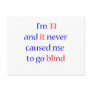 33 never gone blind