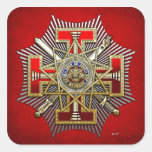 33rd Degree: Sovereign Grand Inspector General Square Sticker