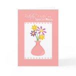 3414 Niece Birthday Flowers, Religious Greeting Cards
