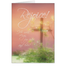 3455 Easter Rejoice Card