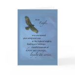3497 Eagle Award Soar Greeting Card