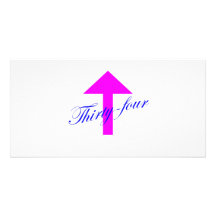34 Arrow Picture Card