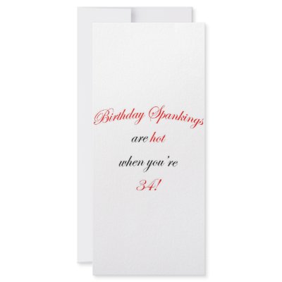 34 Birthday Spanking by oddballbirthdays9