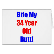 34 Bite My Butt Greeting Cards