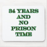 34 No prison time
