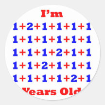 34 Years old! Sticker