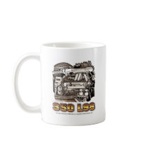 350 L98 Corvette Engine Mug