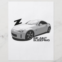 350Z Aint sleeping Custom Flyer