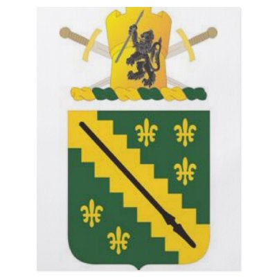 356px-038th_Cavalry_Regiment_COA Custom Flyer by militaryshields