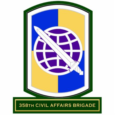 358th Civil Affairs Brigade SSI by a2zgraphicsworks
