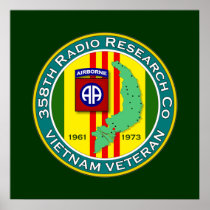 358th RRC - ASA Vietnam Print