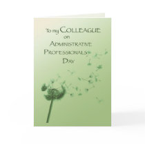 3595 Colleague Admin Pro Day Dandelion Cards