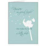 3597 Nurses Day Dandelion Card