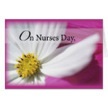 3598 Nurses Day Pink Greeting Cards