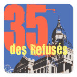 35 des Refuses Stickers