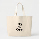 35 Percent Off Canvas Bags