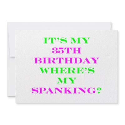 35 Where's my spanking 2 by tabbcardsandinvites
