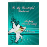 35 year Anniversary card for a husband