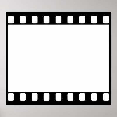 35mm Film Poster by prawny_black