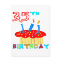 35th Birthday postcards