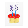35th Birthday Postcard