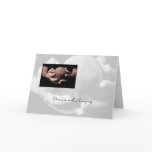 3614 Baby Head in Hands Congratulations Greeting Cards