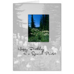 3656 Birthday Priest Landscape Greeting Card
