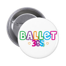 365 Ballet Pinback Buttons