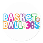 365 Basketball Stickers