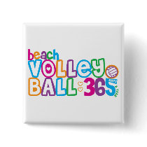 365 Beach Volleyball Buttons