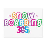 365 Snow Boarding Postcards