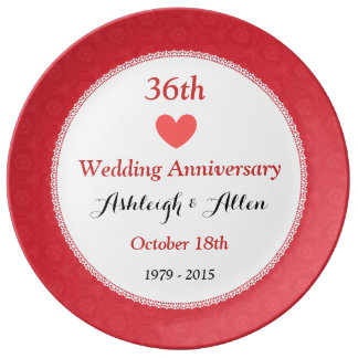 36th Wedding Anniversary GiftsT-Shirts, Art, Posters & Other Gift ...