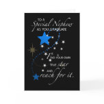 3729 Nephew Graduation Star Card