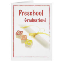 3735 Preschool Graduation Cards