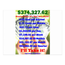$374,327.62 POSTCARDS