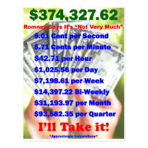 $374,327.62 POSTCARDS