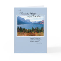 3767 Priest Transfer, Mountain Lake Greeting Card