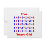 37 Years old! Personalized Invitations