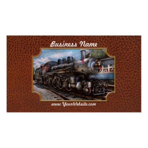 385 - Train - Steam - 385 Fully restored Business Cards
