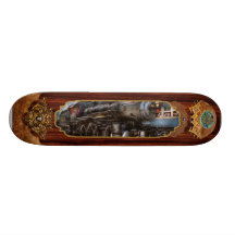 385 - Train - Steam - 385 Fully restored Skate Board Deck