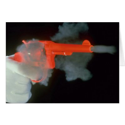 .38-special revolver, firing cards by inspirelove