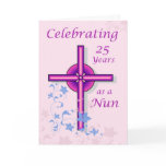 3993_25 Year Anniversary, Nun Card