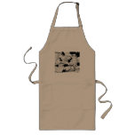 39-81 Black and White Splatter Paint Aprons