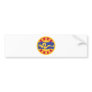 3-116th Cavalry Regiment Snake Patch Bumper Sticker