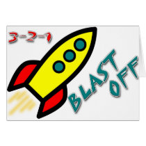 3-2-1 BLAST OFF CARD