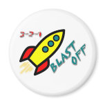 3-2-1 BLAST OFF magnets