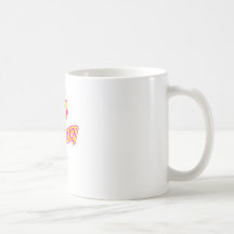 3\4 Century  Magenta Coffee Mugs