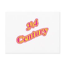 3\4 Century  Magenta Post Cards